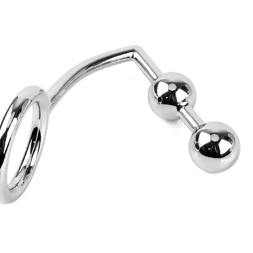 Anal Hooks 4354 Anal Two Suspension Ball PerfectFit Hook Sexual 0801